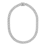 Collana Grumetta con Zirconi