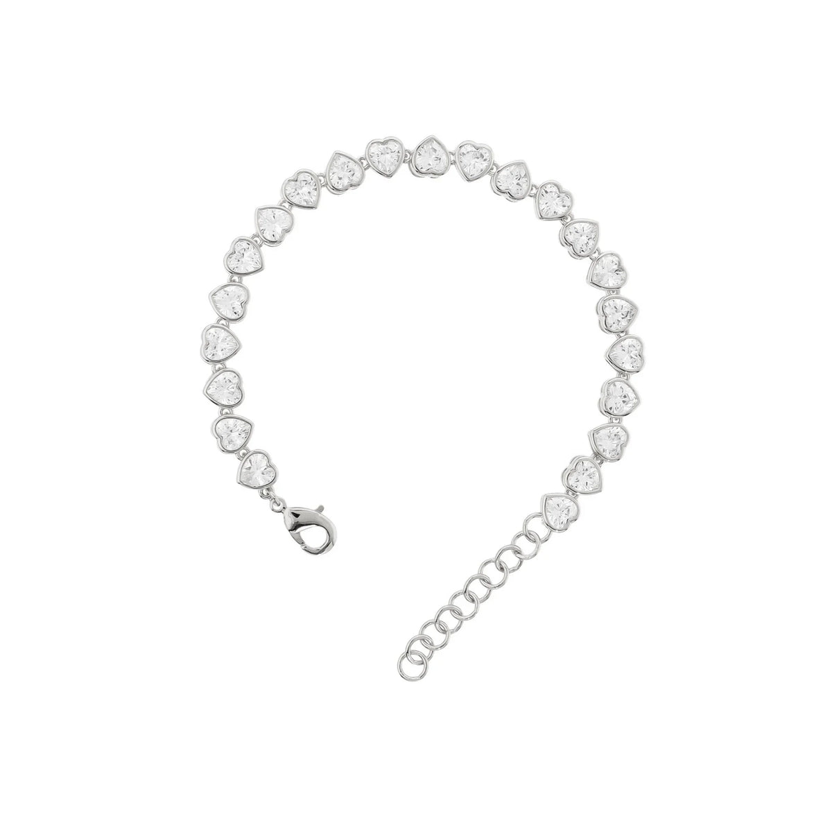 Bracciale Cuori di Luce Bianchi o Rosa - L DI LINDA
