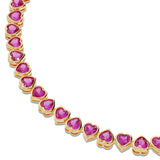 Collana Choker Cuori Colorati