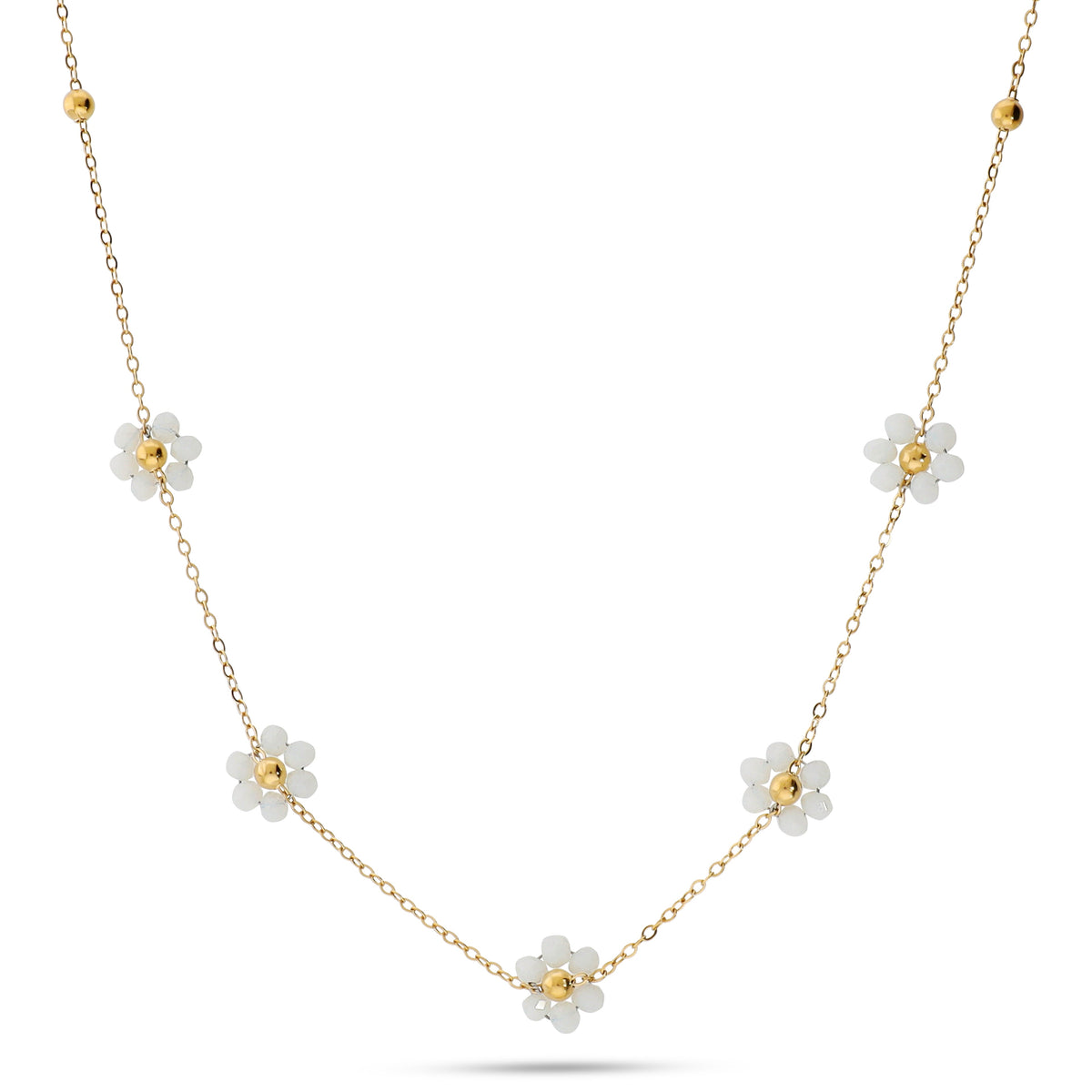 Collana fiori colorati