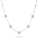 Collana fiori colorati
