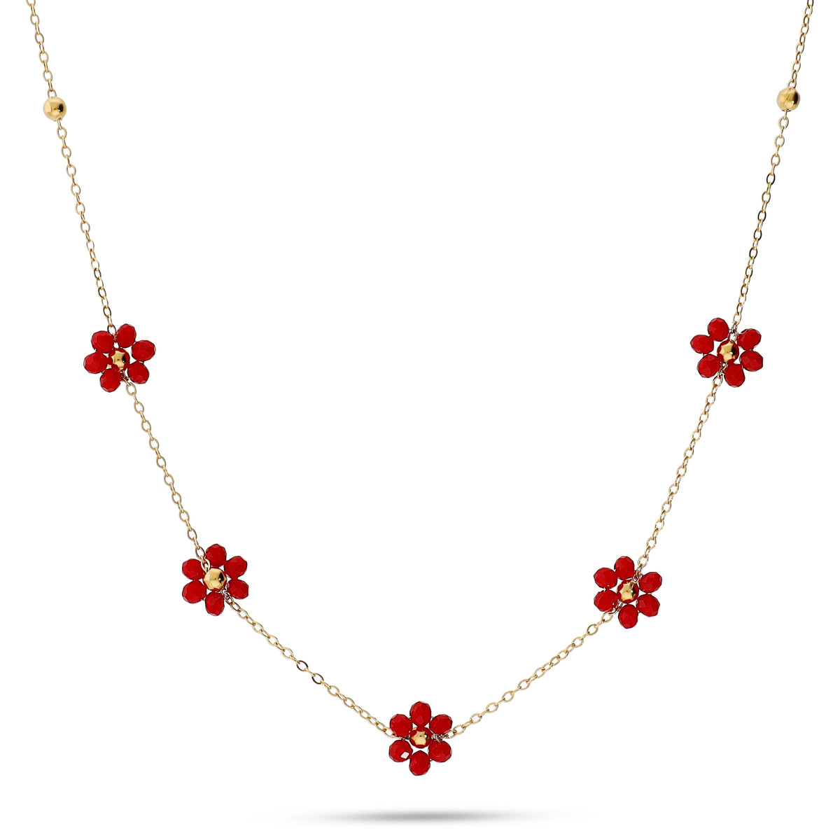 Collana fiori colorati