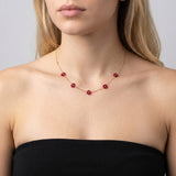 Collana fiori colorati