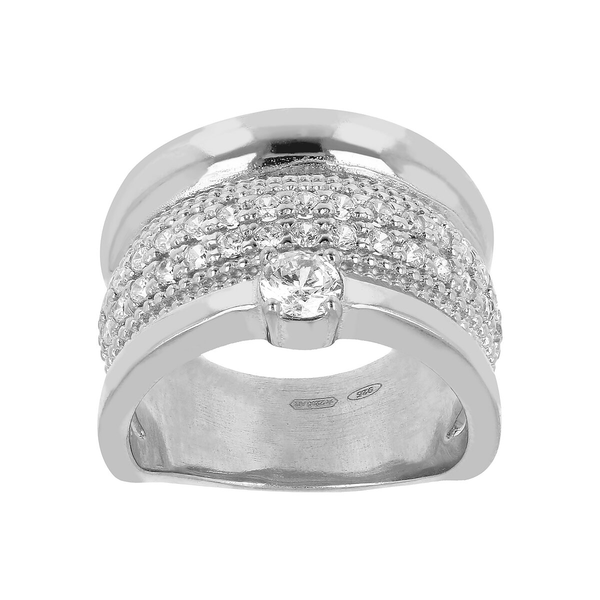 Trio Ring with Precious Zirconia