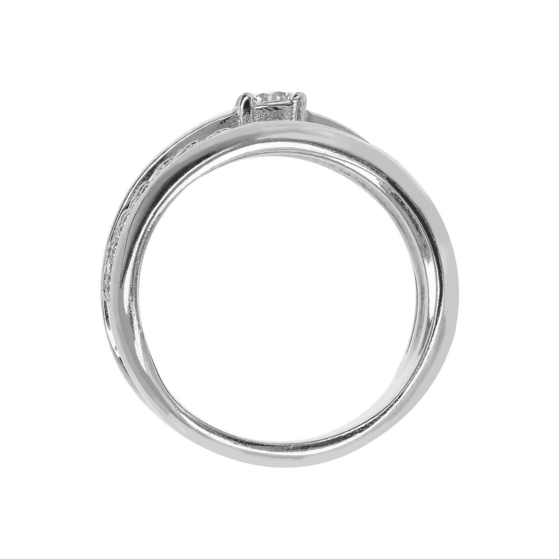 Trio Ring with Precious Zirconia