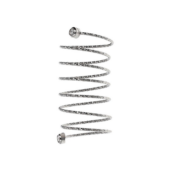 Anello a Spirale con Diamantini Finali