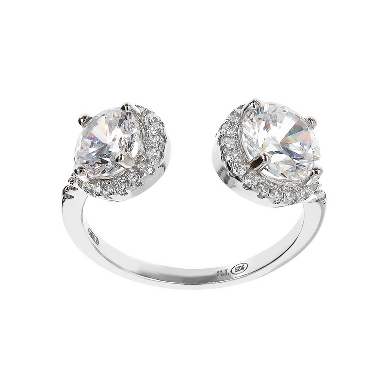 Double Stone Ring