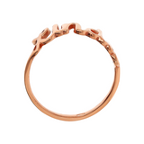 Personalized Ring with Cursive Writing