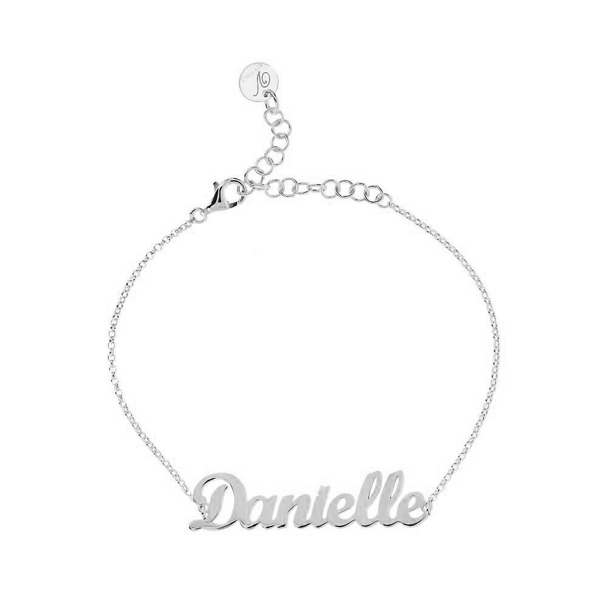 Bracciale fine con nome in corsivo - L DI LINDA