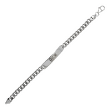 Bracciale da Uomo con placchetta personalizzata