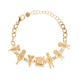 Bracciale Famiglia con bambini personalizzati