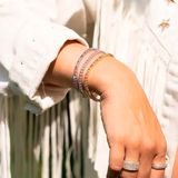 Pink Tennis Bracelet