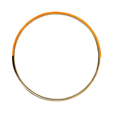 Gold &amp; Colored Enamel Bangle Bracelet