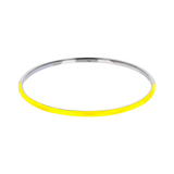 Gold &amp; Colored Enamel Bangle Bracelet