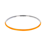 Gold &amp; Colored Enamel Bangle Bracelet