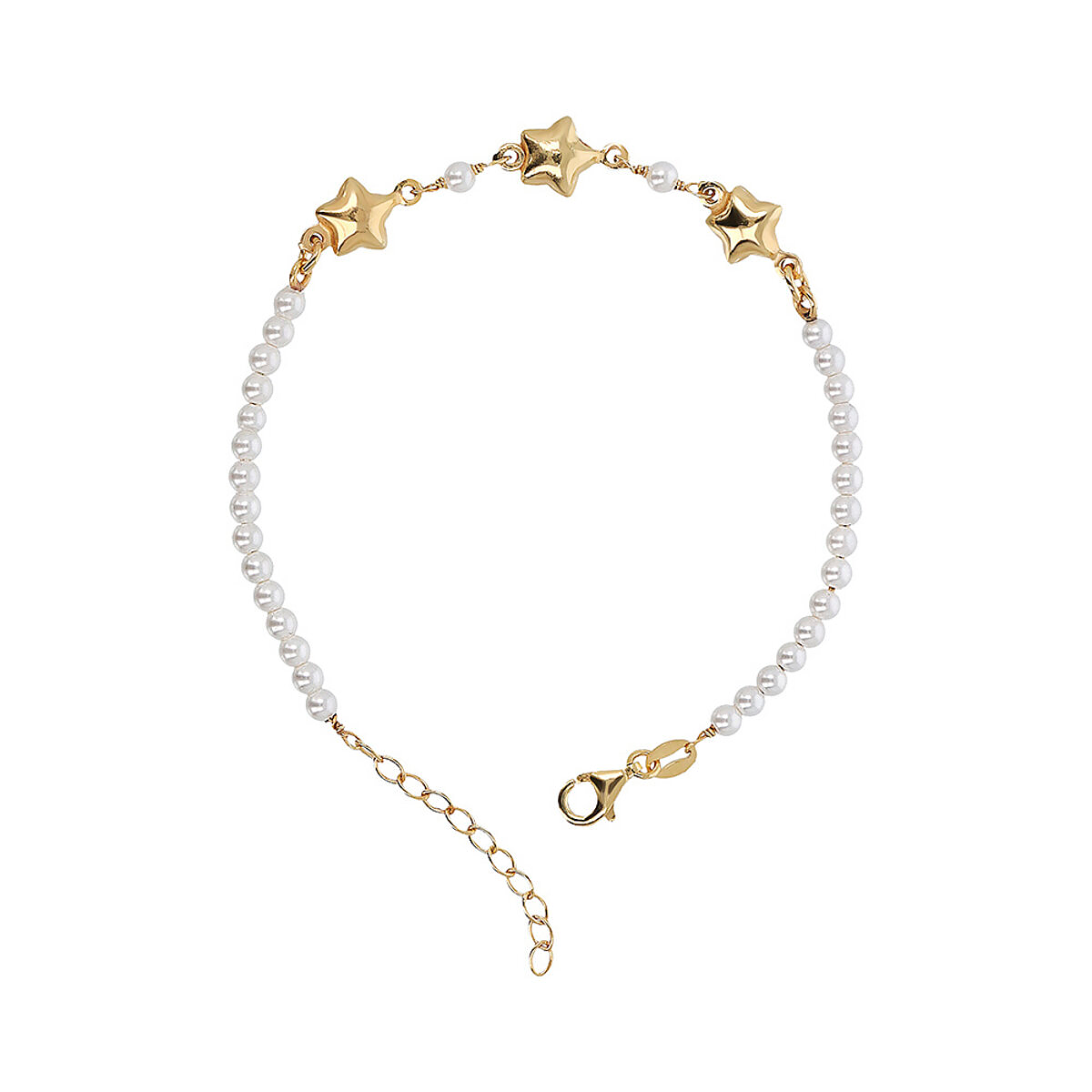 Bracciale Perle e Stelline - L DI LINDA