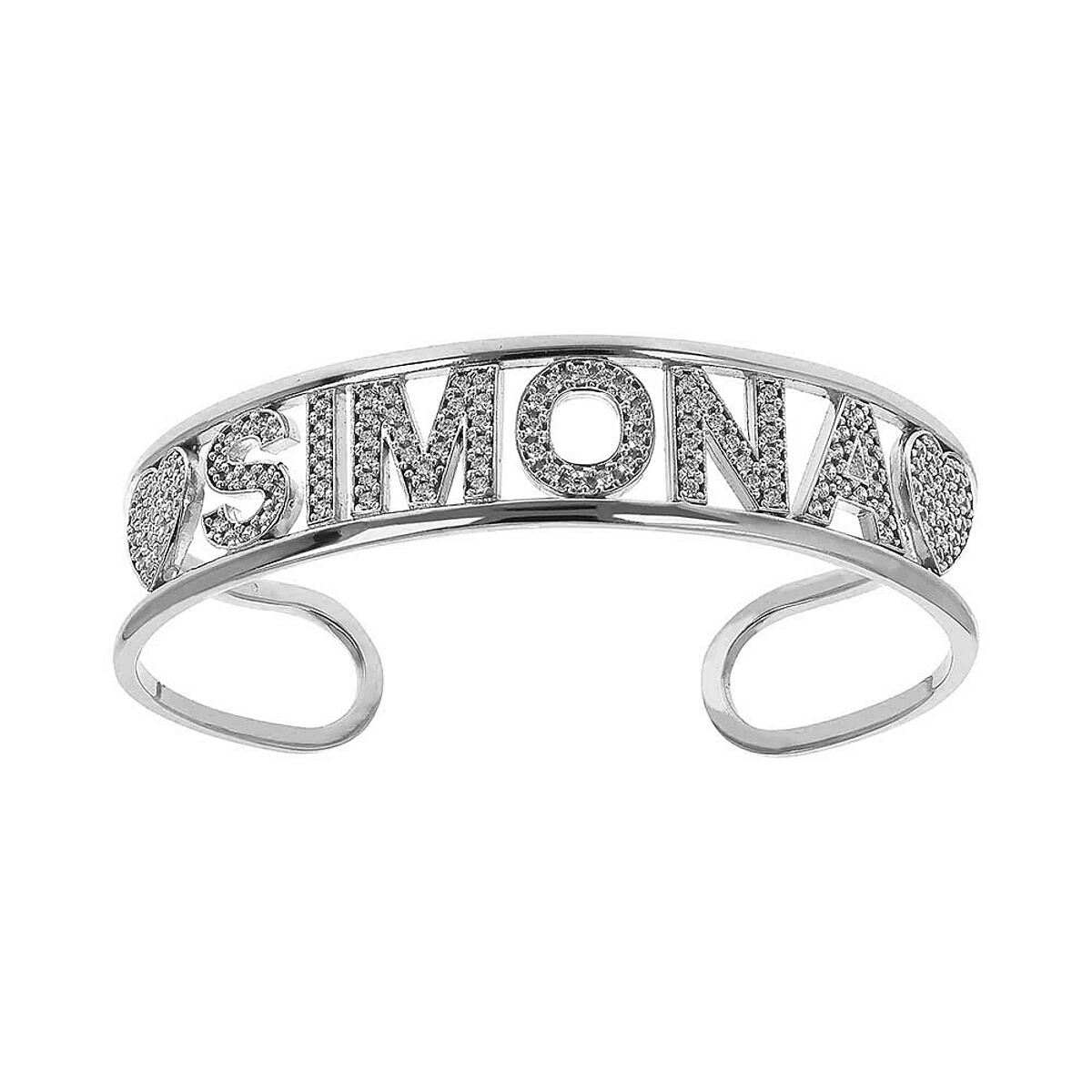 Bracciale Schiava Aperto Rigido Personalizzato - L DI LINDA