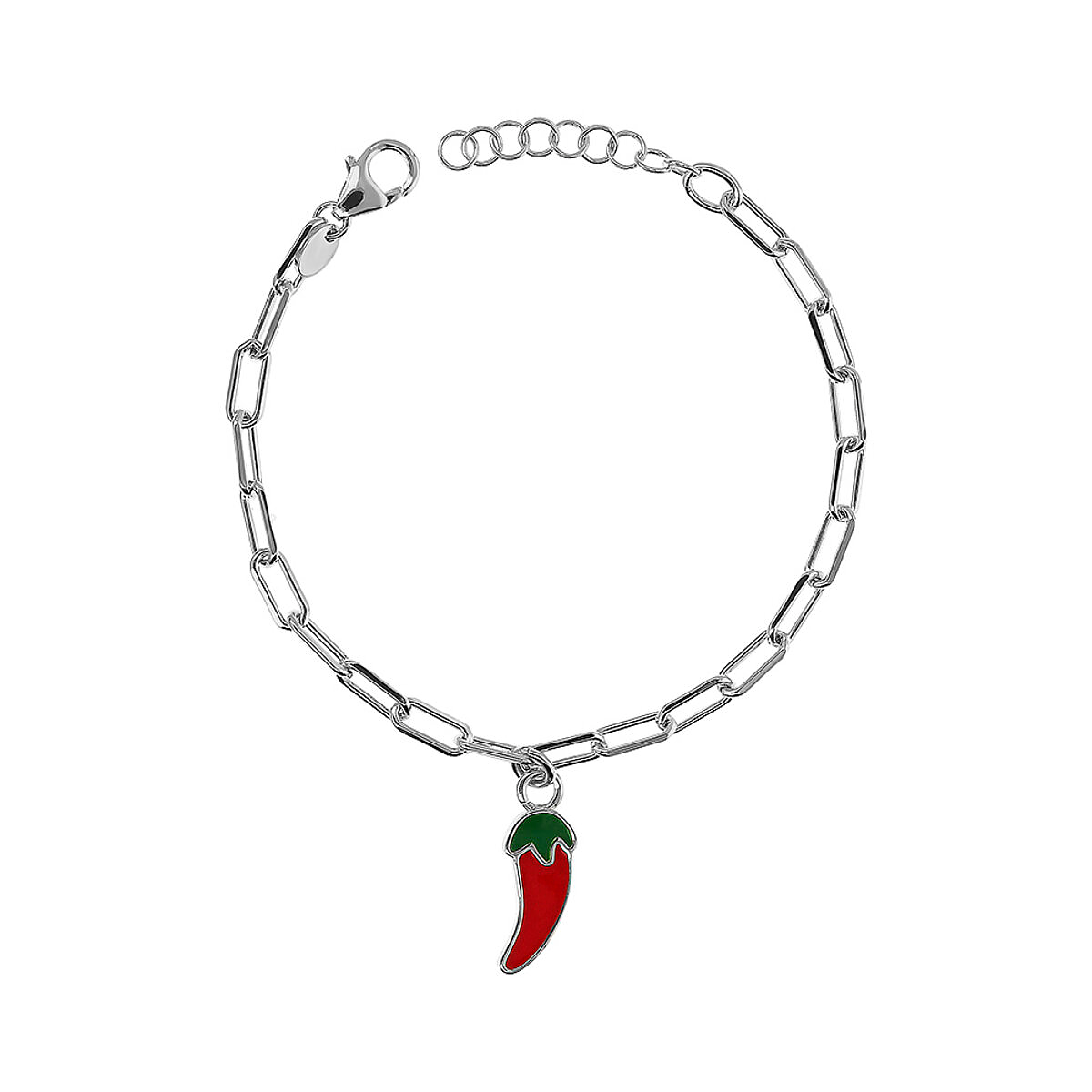 Sapore di Mare. Bracciale 1 Ciondolo Limone/ Peperoncino/ Polpo - L DI LINDA