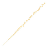 ANKLET with Heart pendants