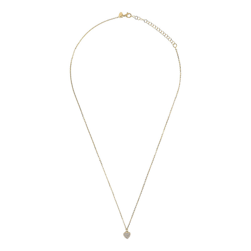 Fine necklace with zirconia heart