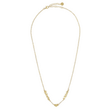 Necklace with names and little heart