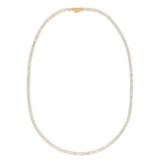 Tennis Necklace in Zircons