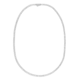 Tennis Necklace in Zircons