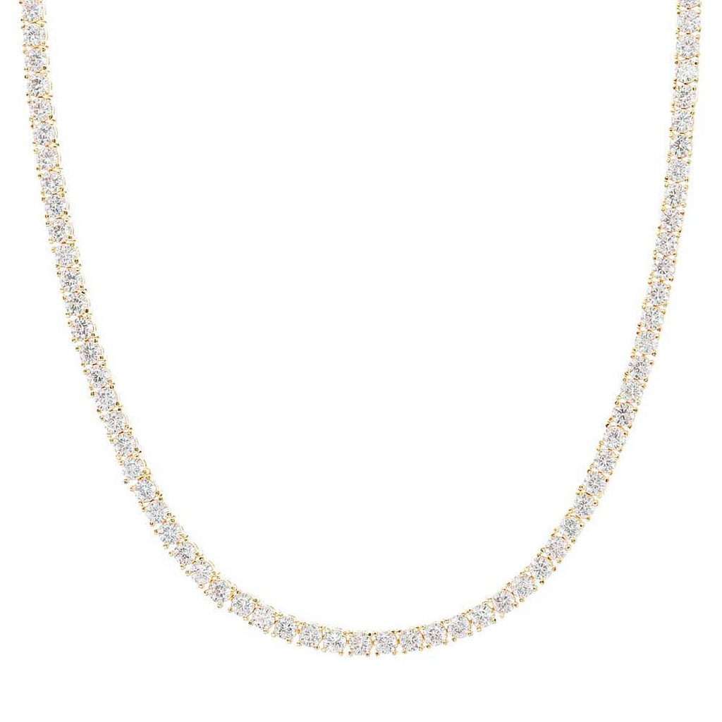 Collana Tennis in Argento 925 con zirconi bianchi - Gioielleria online Guerriero pozzuoli- preziosi oro Collana Tennis in Argento 925 con zirconi bianchi - Gioielleria online Guerriero pozzuoli- preziosi oro