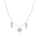 Collana Famiglia con Bambolini personalizzati