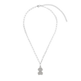 Necklace with Puppy and Engraving