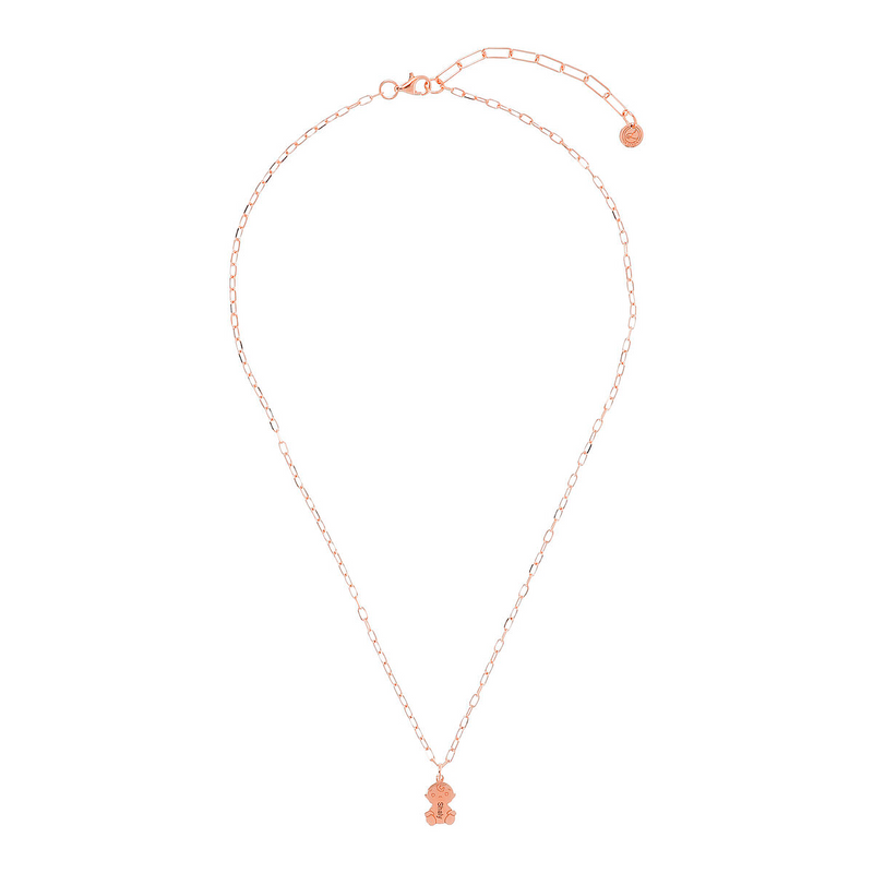 Necklace with Puppy and Engraving