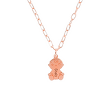 Necklace with Puppy and Engraving