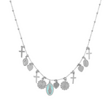 Cross pendant necklace
