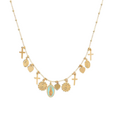 Cross pendant necklace