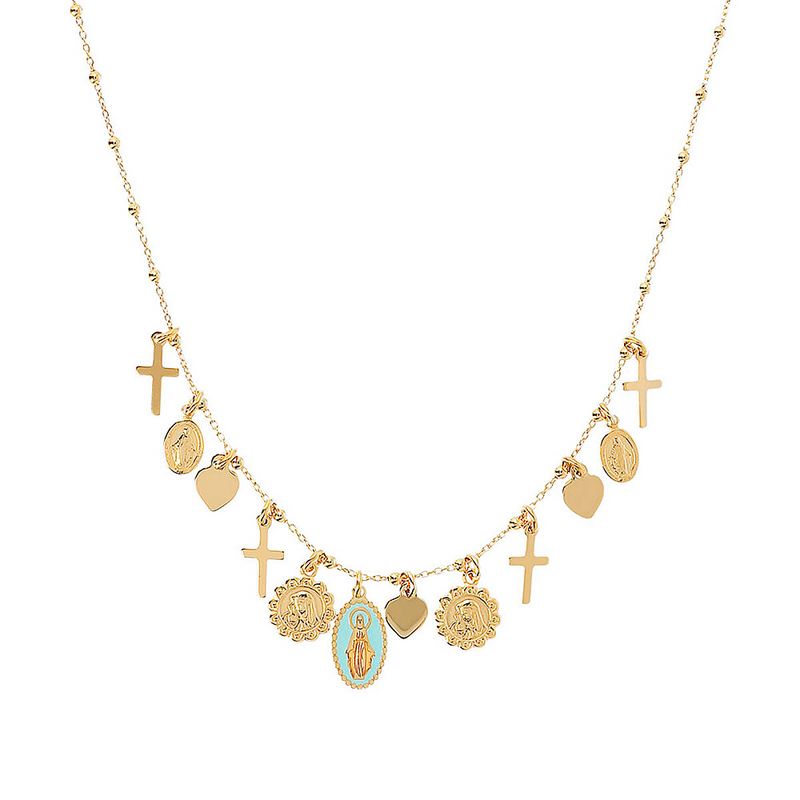 Cross pendant necklace