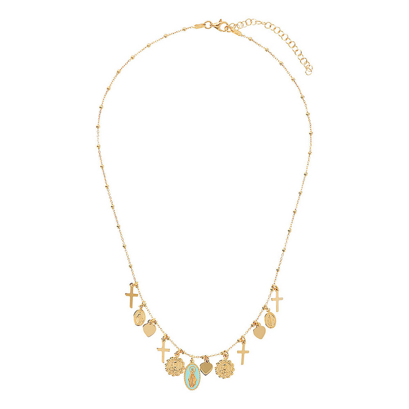 Cross pendant necklace