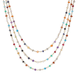 3 Row Rosary Necklace