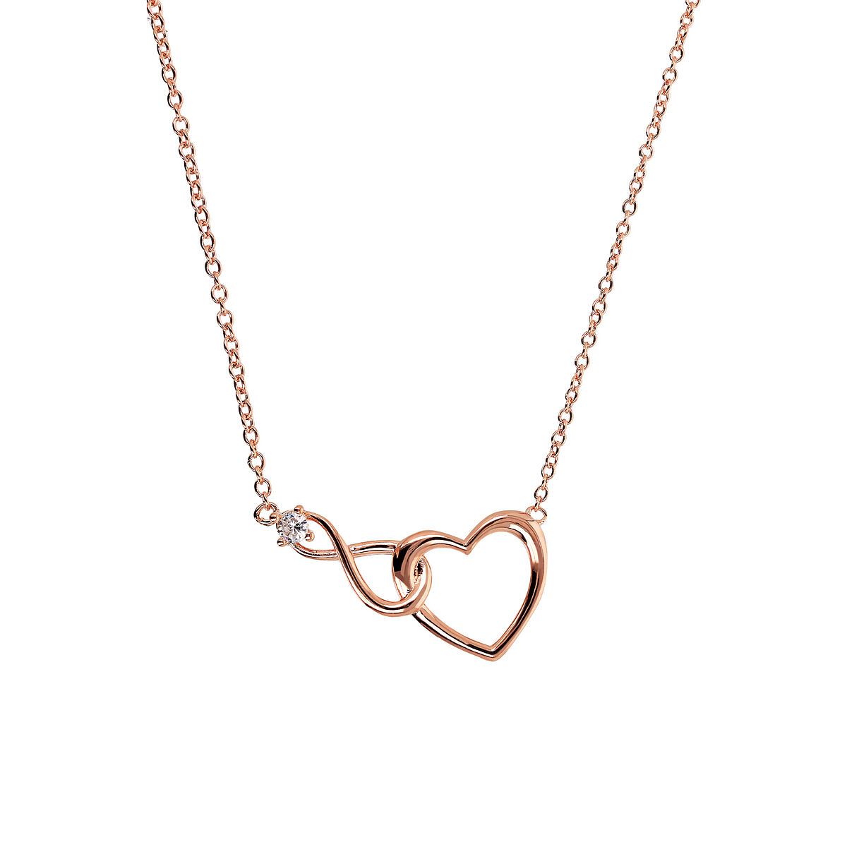 Collana Cuore e Infinito San Valentino - L DI LINDA
