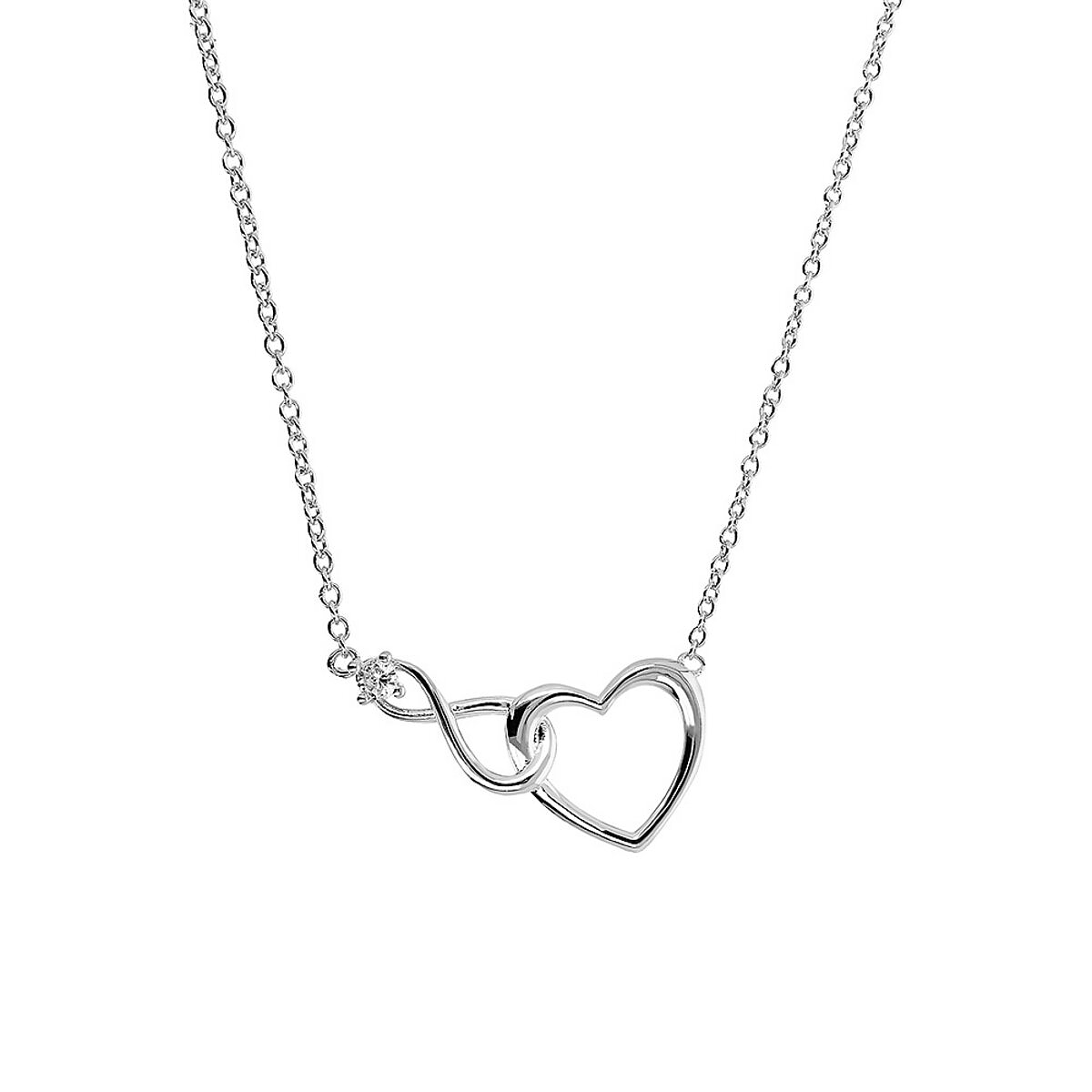 Collana Cuore e Infinito San Valentino - L DI LINDA