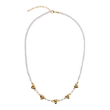 Pearls and Hearts Necklace