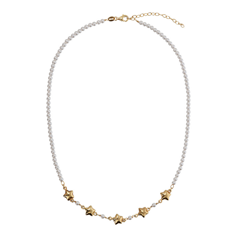 Pearls and Stars Necklace