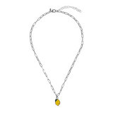 Taste of the Sea: Necklace 1 Pendant lemon/chili/octopus