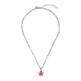Taste of the Sea: Necklace 1 Pendant lemon/chili/octopus