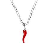 Taste of the Sea: Long Necklace with Sea Pendant