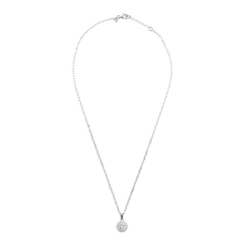 Harmony of Colors Necklace: Round Stone Pendant
