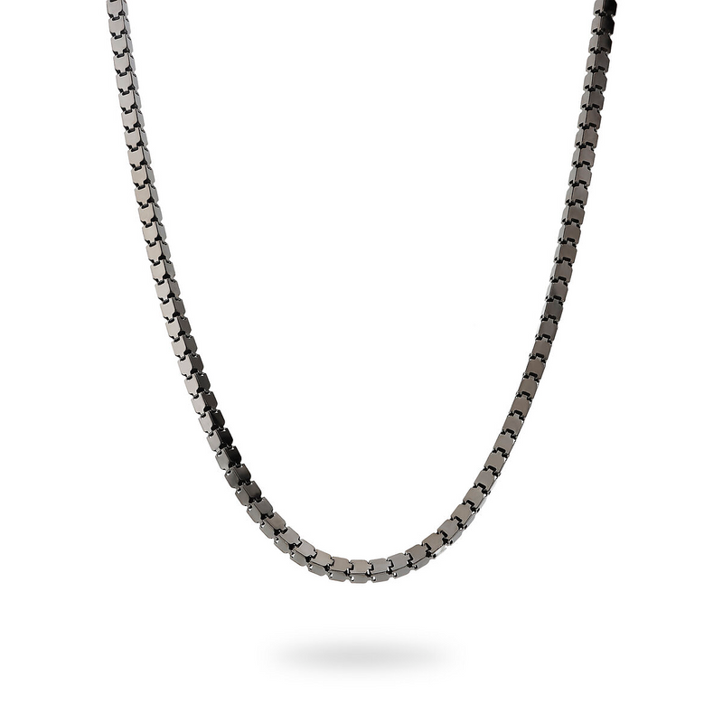 Sparkling Cube Necklace with Magnet