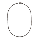 Sparkling Cube Necklace with Magnet