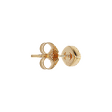 Eye earring with zirconia