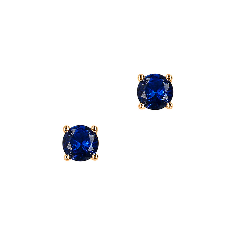 Mini Colored Light Points Couple Earrings