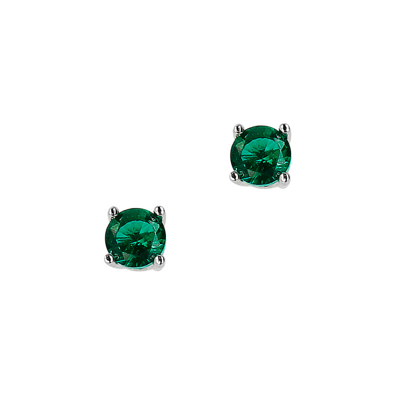 Mini Colored Light Points Couple Earrings